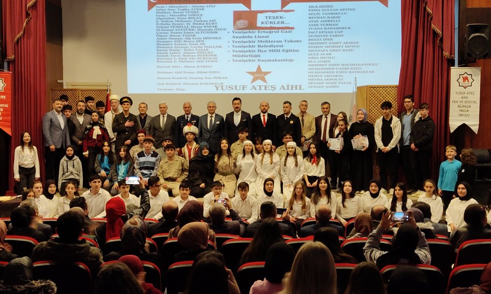 YENİŞEHİRLİLER İSTİKLAL MARŞI’NI YAŞADI!