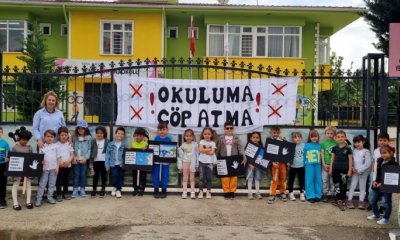 MİNİKLERDEN BÜYÜKLERE ÇEVRE MESAJI