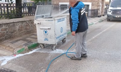 YENİŞEHİR’DE TEMİZLİK MESAİSİ