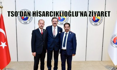 YENİŞEHİR TSO'DAN HİSARCIKLIOĞLU'NA ZİYARET