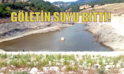 TERZİLER GÖLETİNDE SU BİTTİ! TARLALAR SULANAMIYOR